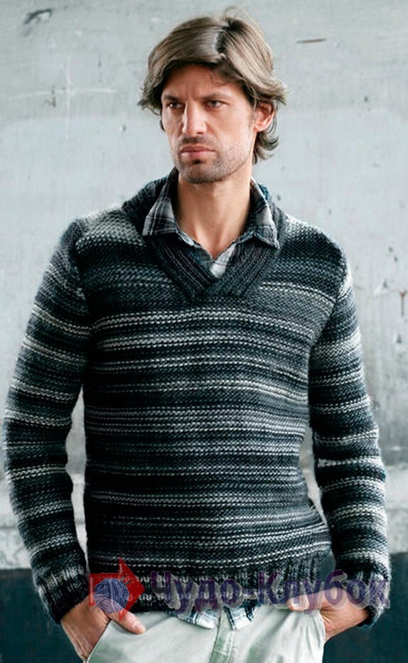 muzhskoj pulover spiczami 11