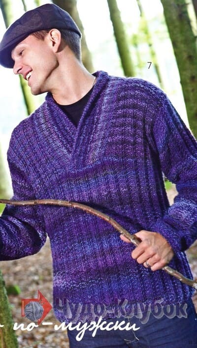 muzhskoj pulover vyazanyj spiczami 27